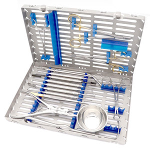 Juego quirúrgico dental micro periodontal, fuente de alimentación manual de acero, kit de cirugía oral que cumple con el estándar de seguridad MOL - Product Image 2