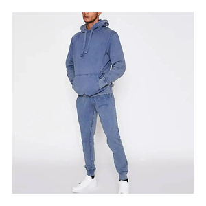 Parche personalizado para hombre, 2 piezas, lavado con ácido, chándal para correr, recortado, cuadrado, manga corta, cintura elástica, camiseta recta informal - Product Image 4