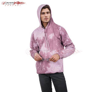 Sudadera con capucha para hombre con estampado de tinte de corbata de moda en estilo pulóver de la colección Basics - Product Image 1