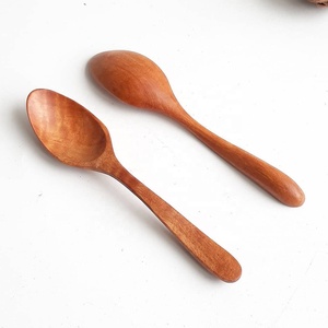 Juego de cubertería de madera para comida, juego de cubertería hecha a mano, ecológico, Natural, de alta calidad, ligera, barata, duradera, de Vietnam - Product Image 5