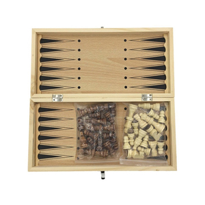 Ensemble de jeu d'échecs feutré en bois de 15 ", échecs en bois, jeu d'échecs en bois jeu de société échecs de stockage intérieur - Product Image 4