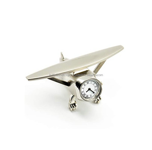 Reloj de escritorio en forma de manzana chapado en oro para decoración de Mesa del hogar, reloj de escritorio con Base de mármol, nuevo - Product Image 3