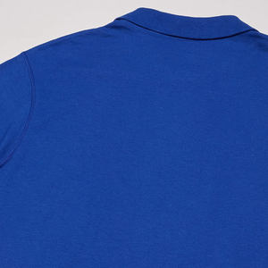 Chemises personnalisées pour hommes en coton tricoté de haute qualité, unies, pour le golf, grandes tailles, respirantes, séchage rapide, décontractées, avec logo imprimé, manches courtes - Product Image 4