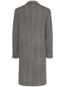 เสื้อโค้ทยาวสำหรับผู้ชายเสื้อโค้ทขนแกะผสมใหม่สำหรับผู้ใหญ่เสื้อโค้ทตัวนอกผลิตตามสั่ง - Product Image 2