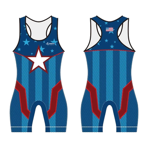 Fabricant de maillots de lutte Uniformes de sport sublimés Singlet de lutte de marque privée - Product Image 3