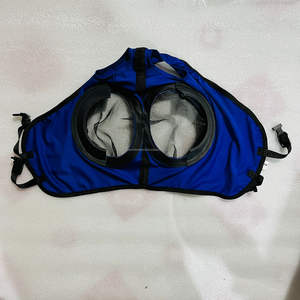 Latest Model Best Design Horse Lycraa Hood Has a Stitched Half Blinker Cup Very Soft Mesh <b>Eye</b> <b>Cover</b> up High Vision - Product Image 3