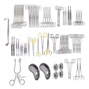 Juego quirúrgico profesional de apendicectomía | Instrumentos de Cirugía de apéndice y hernia de acero inoxidable | Kit completo de cirugía abdominal - Product Image 1