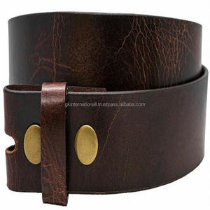 Holesale Price-cinturón informal con acabado de latón antiguo para hombre, hebilla de un solo pin - Product Image 1