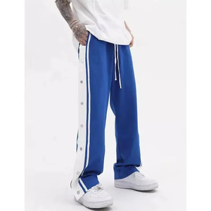 กางเกงทรงหลวมเอวสูงสำหรับผู้ชายกางเกงเล่นกีฬาฟิตเนสกางเกงออกกำลังกายกางเกงสำหรับผู้ชายซักได้โลโก้แบบออกแบบได้ตามต้องการ - Product Image 6