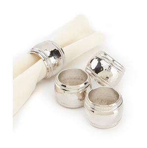 Anneau de serviette en aluminium dernière Collection de vaisselle 2023 décor anneau de serviette de Style fantaisie et moderne à bas prix - Product Image 2