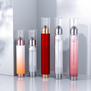 Botella de jeringa dorada al vacío de material plástico de 15ml, 10ml para suero Premium - Product Image 2