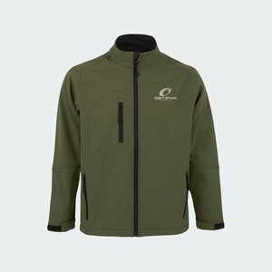 Chaqueta de Invierno Softshell para Hombre, Nueva Moda 2026, Cuello Alto, Logotipo Frontal, Estilo Casual, Color Sólido - Product Image 2