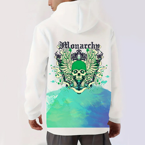 เสื้อกันหนาวมีฮู้ดแบบมีซิปพิมพ์ลายแนวสตรีทสวมใส่สบายเสื้อโค้ทแบบมีฮู้ดแฟชั่นฤดูใบไม้ร่วงฤดูหนาวสวยงาม - Product Image 4