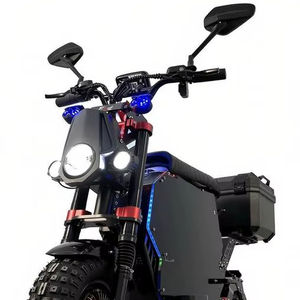 Nouvelle trottinette électrique pour adultes, batterie amovible 100Ah, moteur double 72V 12000W, vélo électrique - Product Image 1