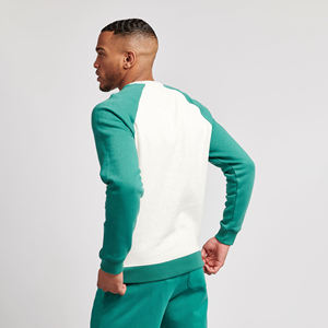 Sweat à capuche oversize pour hommes, impression numérique entièrement personnalisée pour la polaire d'hiver à blocs de couleurs imprimés bouffants - Product Image 2