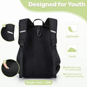 Mochila de baloncesto con logotipo personalizado para hombre, bolsa deportiva para gimnasio, bolsa de fútbol juvenil, mochila de gran capacidad, compartimento escolar para niños - Product Image 6