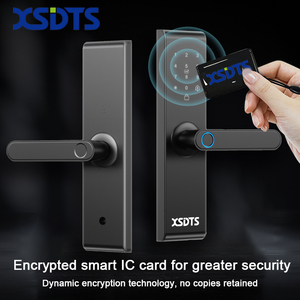 Serratura Intelligente XSDTS Z20 con Impronta Digitale, Compatibile con App Tuya WIFI, Accesso Senza Chiave, <span class=keywords><strong>Sicurezza</strong></span> con <span class=keywords><strong>Password</strong></span> per Porte in Legno e Metallo - Product Image 3