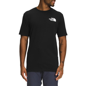 T-shirt Oversize da Uomo The North Face NSE Box Logo Graphic Tee Nera 2XL in Cotone/Fibra di Bambù, Tinta Unita, per Fitness - Product Image 1
