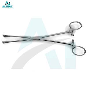 Fórceps de tejido Duval profesional ALMAC utilizados por cirujanos para un manejo seguro de tejido durante procedimientos médicos para logotipo personalizado - Product Image 1