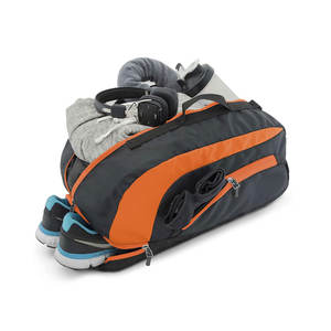 Custom Made Professional <b>Large</b> Capacity Gym Duffle Bags Comfortable New Design Solid Pattern Polyester Lining OEM Manufacturer - Product Image 3