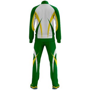 Sublimation personnalisée Survêtement grande taille en polyester pour homme Survêtement décontracté avec fermeture éclair Jogging Football Survêtements unisexe - Product Image 6