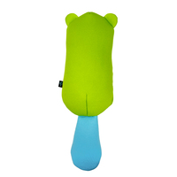 Jouet à mâcher pour animaux de compagnie en peluche, design animal mignon 2024, flottant, en tissu, couleur personnalisée, vente en gros