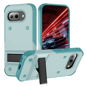 Protección contra caídas 2 en 1 PC TPU Parachoques a prueba de golpes Contraportada Funda de teléfono para Google pixel 8A 7 6 - Product Image 1