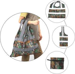 Chaleco de seguridad de doble cara personalizado, chaleco de caza verde camuflaje naranja Woodland Camo verde - Product Image 4