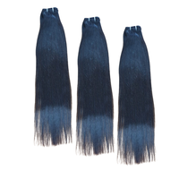 Extensions de cheveux humains Remy vierges à 100 % de qualité supérieure, fabriquées en Indonésie, sans nœuds, cuticules alignées, vente en gros