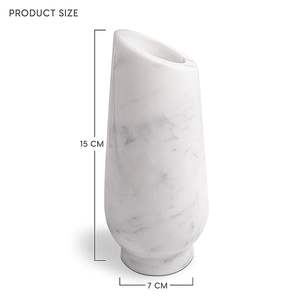 Jarrón Decorativo de Mármol con Diseño Floral para Decoración de Interiores del Hogar, que Mejora el Espacio con un Acabado de Piedra Natural, de un Fabricante de Confianza - Product Image 4