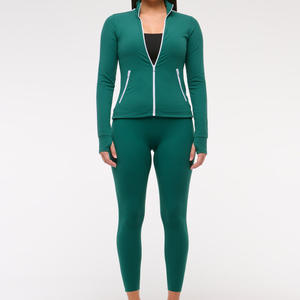 Leggings de yoga de cintura alta para gimnasio, deportes, correr, trotar, pantalones ajustados de yoga para mujer con bolsillos, pantalones jogger para mujer - Product Image 6