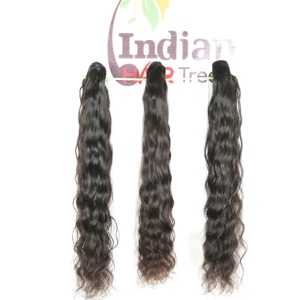 Extensions de cheveux humains indiens Remy à cuticules alignées, non traités, ondulés profonds, double trame, vente en gros - Product Image 5