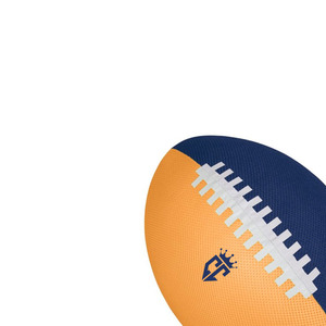 High Quality Custom Size American Football Leather <b>Material</b> with Customized Logo <b>Printing</b> for Outdoor Training - Product Image 5