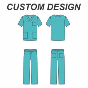 Ensembles d'uniformes d'allaitement pour femmes en médecine de grande taille, uniformes d'hôpital Offre Spéciale de haute qualité, vente en gros de hauts et de pantalons - Product Image 6
