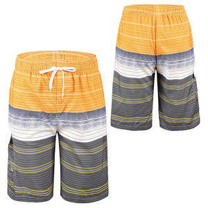 Shorts tendance pour hommes, style décontracté, taille adulte, design par sublimation, motif uni, respirant, séchage rapide, longueur genou, personnalisable - Product Image 3