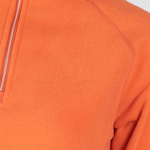 Vêtements pour femmes Top Meath à demi-fermeture éclair avec poches avant Nouvelle arrivée T-shirt à manches longues à demi-fermeture éclair personnalisé - Product Image 4