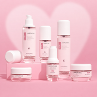 Flacon cosmétique personnalisé avec logo, en verre coloré, pour sérum de soin, spa, 30ml, 40ml, 100ml, 120ml, flacon pompe airless pour lotion.