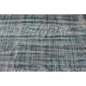 Tapis turc vintage 4,4 x 8,5 pieds, tapis d'intérieur, tapis persan bleu - Product Image 5