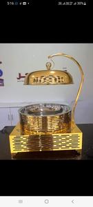 <b>Food</b> <b>Warmer</b> Round Roll Top Chafing Dish Stove Chafer Chaffing Dishes <b>Buffet</b> Catering Stainless Steel from India - Product Image 4
