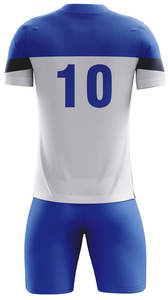 100% nouvel uniforme de football en polyester pour adultes vêtements de sport à séchage rapide avec panneaux au toucher doux ensemble confortable - Product Image 3