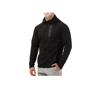 Sweat à capuche de course et de gymnastique pour hommes en coton lourd et personnalisé OEM ODM pour entrainement vente en gros - Product Image 1
