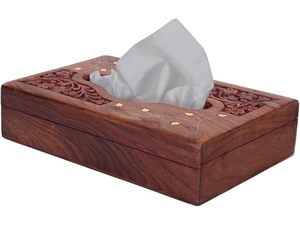 Porte-mouchoirs en bois réutilisable de fabrication OEM pour un mode de vie durable, réduisant l'utilisation de plastique et promouvant un style de vie écologique - Product Image 1
