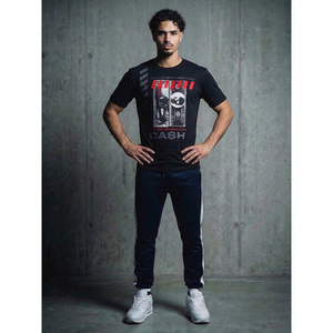 Camiseta de Manga Corta para Hombre NEW JOURNEY, 100% Algodón Orgánico, Corte Regular, Estampada en Negro, 200 Gramos, Jersey, Estampado Serigrafiado, Diseño Sólido - Product Image 2