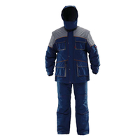 Combinaison de travail d'hiver personnalisée pour les travailleurs de la construction Ensemble de vêtements de travail d'hiver chauds et durables Veste et pantalon épais et chauds
