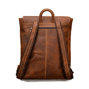 Haute qualité écologique OEM ODM sac à dos de voyage en cuir de qualité supérieure à la mode épaule Style fermeture à glissière lumière personnalisable - Product Image 2