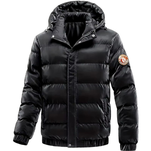 Nueva llegada Puffer Down Jacket Custom Winter Bubble Warm Jacket Venta al por mayor Plus Size Puffer Jacket para hombres - Product Image 1