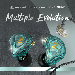QKZ <span class=keywords><strong>NUNE</strong></span> หูฟังแบบมีสายควบคุม,หูฟัง Hifi เบสอินเอียร์หูฟังมีสาย - Product Image 5