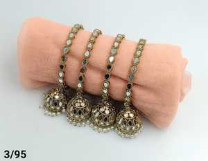 Indian Fashionable and Traditional Brass <b>Bangles</b> Women Wedding <b>Bangles</b> for Women and Girls - Product Image 1