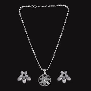 Durable & Stylish Necklace & Stud Earrings Fashion Jewelry <b>Set</b> for <b>Gift</b> Pack Accessible at Reasonable Price - Product Image 3