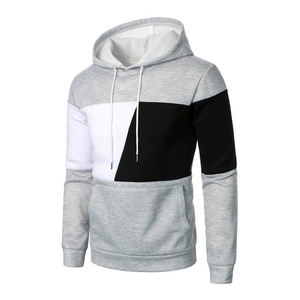 Fabricant de logo personnalisé Pull-over en polaire chaud et décontracté Sweat-shirt à capuche en coton vierge uni Vêtements à la mode Sweatshirts à capuche pour hommes - Product Image 1